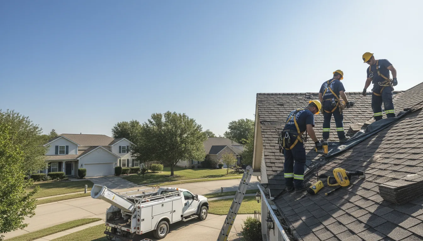 Emergency Roof Repair in Virginia, IL near me